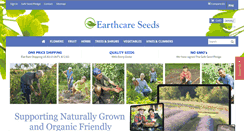 Desktop Screenshot of earthcareseeds.com